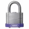 Keyed Padlock, Keyed Alike, Steel, Std Body Body Size, Hardened Steel, Std, Purple