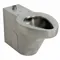 Prison Toilet, 10 Inch Rough-In, 1.28-1.6-3.5 Gallons per Flush, Elongated Bowl