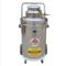 Pneumatic Hepa Vacuum, 5 gal. Capacity, Stainless Steel Tank