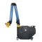 Fume Extractor With Arm, Portable, 115/230V AC, 12.5A, 1 hp