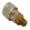 Socket, Schrader, 1/4 Inch Size, 3/8 Male Pipe Thread