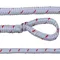 Workline, Polyolefin, Polyester Coating, 5/8 Inch Dia., 600 Ft. Length, White/Red