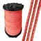 Dielectric Lines, 12 Strand Hollow Braid Polyolefin, 600 Ft. Length, Light Orange