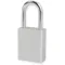 Lockout Padlock Keyed Alike Silver 1/4 Inch Diameter