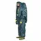 Encapsulated Suit, Rear, Taped/Welded Seam, Green, 4Xl