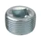 2 Galvanized Steel Square Countersunk Plug