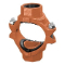 5 X 3 X 11/2 Pipe Threaded E Clamp-T Cross