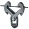 #6 Universal Forged Steel Galvanized Clamp L/Nut