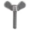 Wing Screw Iron 1/4-20 X 2 Inch, 25PK