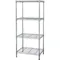 Industrial Wire Shelving H63 W60 Chrome