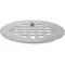 Shower Drain Grid Snap Inch Ss