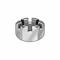 Hex Locknut, 5/8 In - 18 Thread Size, Slotted Castle, 15/16 In Hex Wd., Std Hex, Gr. 2, 25 Pk