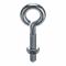 Eye Bolt, 3/8 In - 16 Thread Size, Routing, 1 In Shank Lg., 7/8 In Thread Lg., Bent, 10 Pk