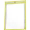 Shop Ticket Holder Neon Yellow Pk15