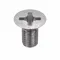 Machine Screw Flat Stainless Steel 10-32 X 3/8 L, 100PK