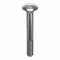 Carriage Bolt, 1/4 In - 20 Thread Size, SS, 1 1/2 In Lg., Plain, 1000 Pk