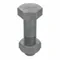 Structural Bolt, 1 1/8 In - 7 Thread Size, Steel, 4 In Lg., Hot Dipped Galv, Gr. A325, 5 Pk