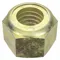 Hex Locknut, 7/16 In - 14 Thread Size, Nylon Insert, 5/8 In Hex Wd., Std Hex, 25 Pk