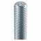 Threaded Rod, 3/8 In - 24 Thread Size, Steel, 6 ft. Lg., Gr. A, Zn Plated, Fine