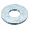 Fender Washer, 3/8 In Fits Bolt Size, Oversized, 13/32 In I.D., Zn Plated, 1 5/8 In O.D., 0.047 In Thk., 100 Pk