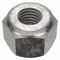 Hex Locknut, 1/4 In - 28 Thread Size, Nylon Insert, 7/16 In Hex Wd., Std Hex, 50 Pk