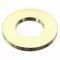 Thick Washer, 7/8 In Fits Bolt Size, Std, 0.906 In I.D., 5/32 In Thk., Pln, Brass, 58000 psi TS, 5 Pk