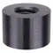 Round Standoff, 10-24 Thread Size, Alu, 1/4 In Lg., 3/8 In O.D., Blk, 2 Pk