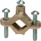 Bare Wire Ground Clamp, 6.35 x 5.9 Inch Size, Brass