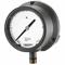 Process Compound Gauge, 30 To 0 To 60 Inch Hg/Psi, White, 4 1/2 Inch DiaL, Liquid-Filled