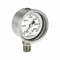 Pressure Gauge, Corrosion-Resistant Case, 0 To 160 PSI, 2 Inch Dial, 1/8 Inch Npt Male