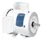 White Washdown Motor, 3600 RPM, 1.5 hp, 1 Phase, TEFC, 56C Frame