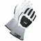 Leather Gloves, Size L, Goatskin, Premium, ANSI Impact Level 2, Full, Gray