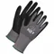 Coated Glove, XL, Sandy, Nitrile, Nylon, Full Finger, Knit Cuff, 1 Pair