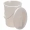 Pail 14 Quart White Polypropylene