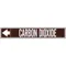 Pipe Marker Carbon Dioxide White Legend 2 Inch Height