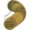 Number Tag Brass Chws 226-250 Pk25