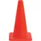 Traffic Cone Vinyl 8 Inch Diameter Orange