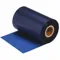 Label Printer Ribbon, 4 21/64 Inch Size x 984 ft, Blue, Wax/Resin, R4500