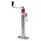 Trailer Tongue Jack, Round Jack, 5000 lbs., 15 Inch Travel, Zinc Plated