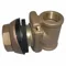 Pitless Adapter, Low Lead Brass, 1 Inch Size Inlet Dia, 1 Inch Size Outlet Dia