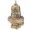 Pressure Regulator, 1 1/4 Inch Size, Bronze, Water/Air/Oil/Gas, 30-75 PSI, Buna-N, Stainless Steel