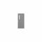 Narrow Light Steel Door, 2 Cylindrical, 80 Inch Door Opening Height