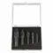 Countersink Set, Black Oxide Finish, 1/4 Inch Smallest Body Dia, 5 Pk