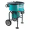 Wheelbarrow Mixer, 3 3/8 cu ft Size, 2 11/16 hp HP, 110 V, Steel