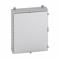 Wall Mounted Panel Enclosure, 6 x 20 x 20 Inch Size, Hinged Cover, Aluminium