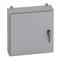 Wall Mounted Panel Enclosure, 8 x 24 x 36 Inch Size, Hinged Cover, Carbon Steel