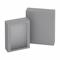 Wall Mounted Panel Enclosure, 10 x 16 x 20 Inch Size, Hinged Cover, Carbon Steel