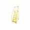 Rolling Ladder, 70 Inch Platform Height, 10 Inch Platform Dp, 24 Inch Platform Width