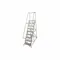 Rolling Ladder, 90 Inch Platform Height, 20 Inch Platform Dp, 24 Inch Platform Width