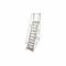 Rolling Ladder, 100 Inch Platform Height, 30 Inch Platform Dp, 24 Inch Platform Width